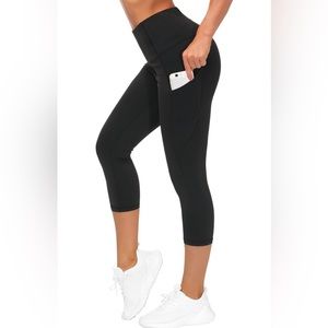 TGP Thick Tummy Control Capri Leggings